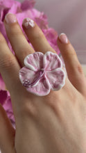 Load and play video in Gallery viewer, Hibiscus Ring
