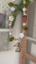 Load and play video in Gallery viewer, Strawberry Bunny Necklace
