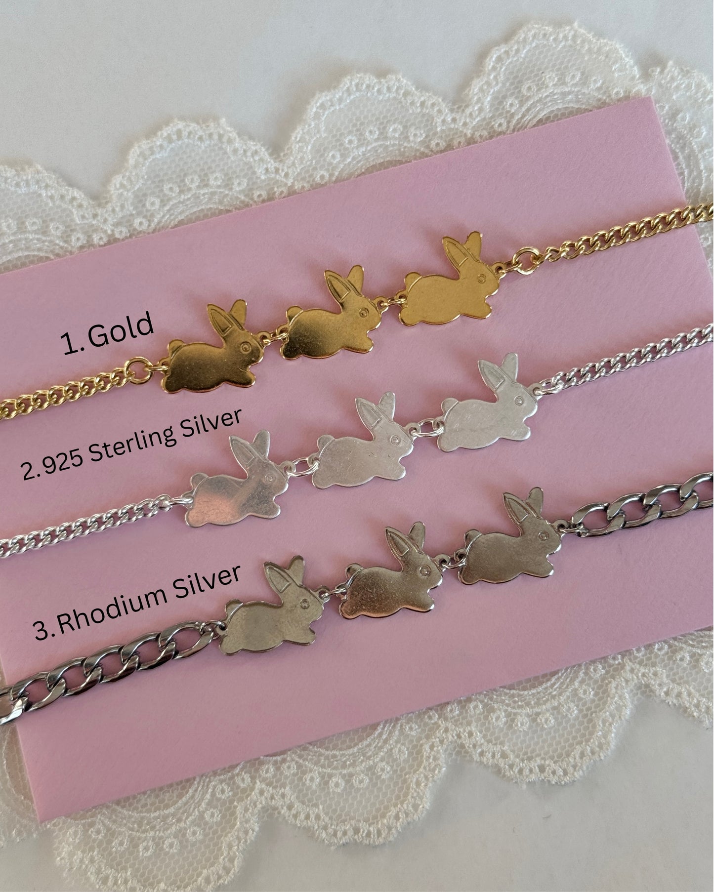 Counting Bunny Bracelet