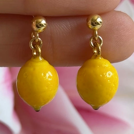 When Life Gives You Lemons Earrings