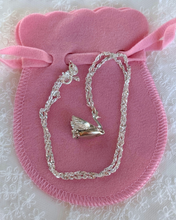 Load image into Gallery viewer, Vintage Swan &amp; Ballerina Necklace
