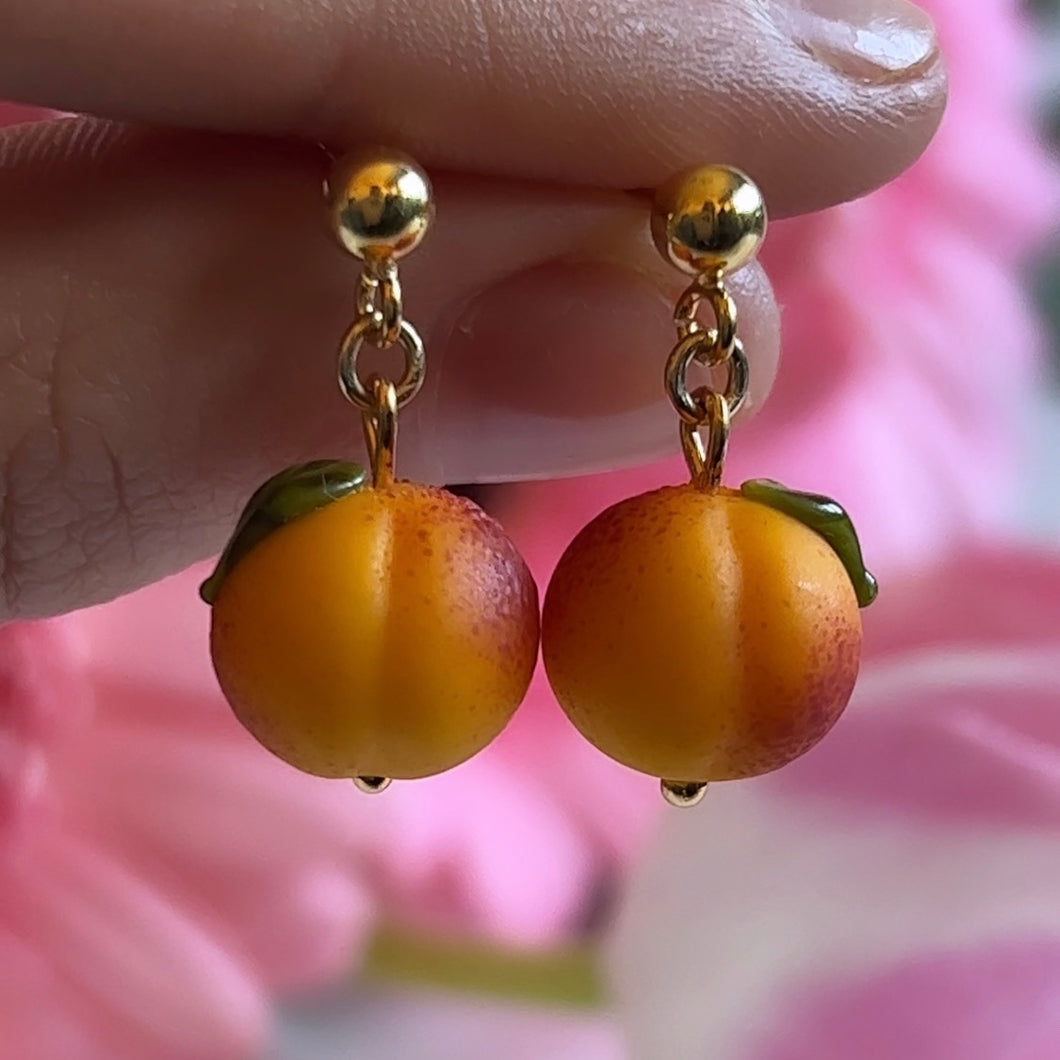 Peachy Earrings