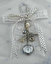 Load image into Gallery viewer, Fashionably Late Keychain
