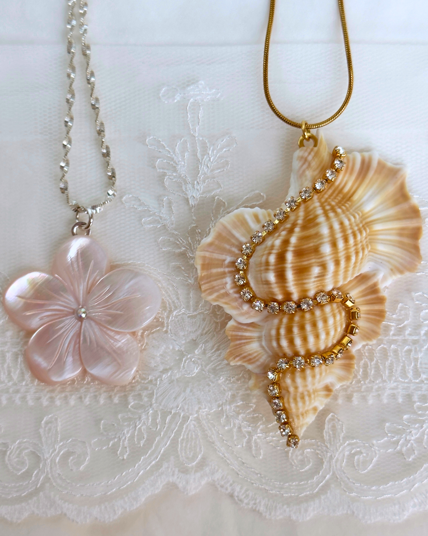 Pearly Pink Necklace