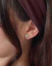 Load image into Gallery viewer, Button Stud Earrings
