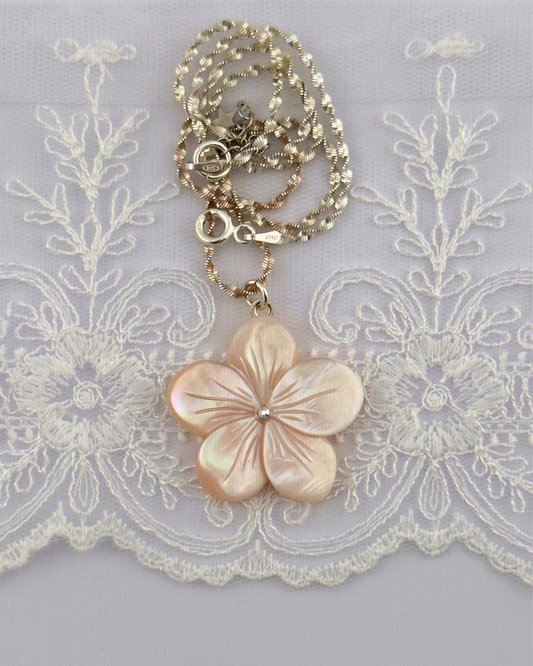 Pearly Pink Necklace