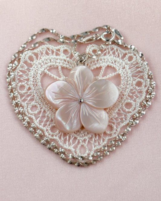 Pearly Pink Necklace