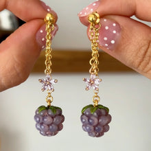 Load image into Gallery viewer, Violet Vine Earrings

