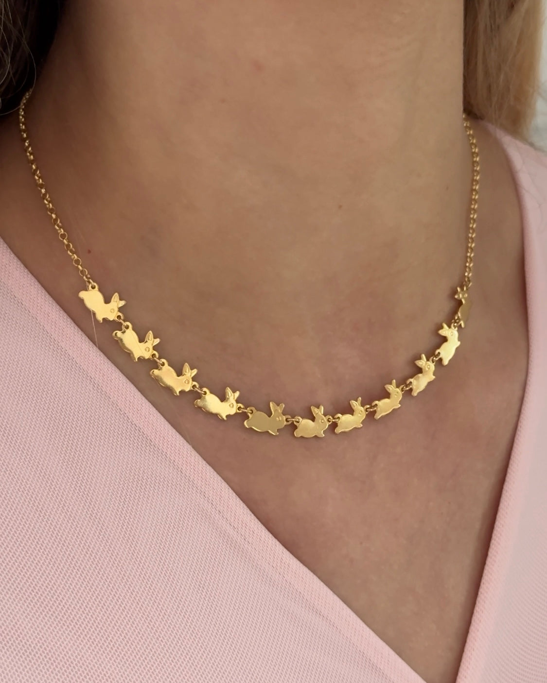 Counting Bunny Necklace