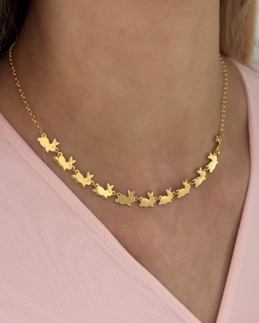 Counting Bunny Necklace