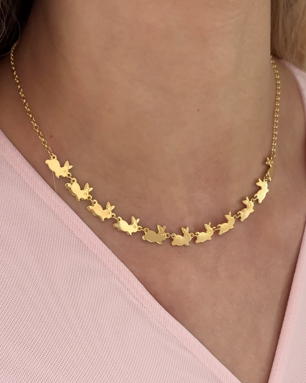 Counting Bunny Necklace
