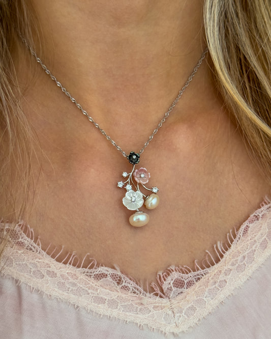 Petals of Pearls Necklace