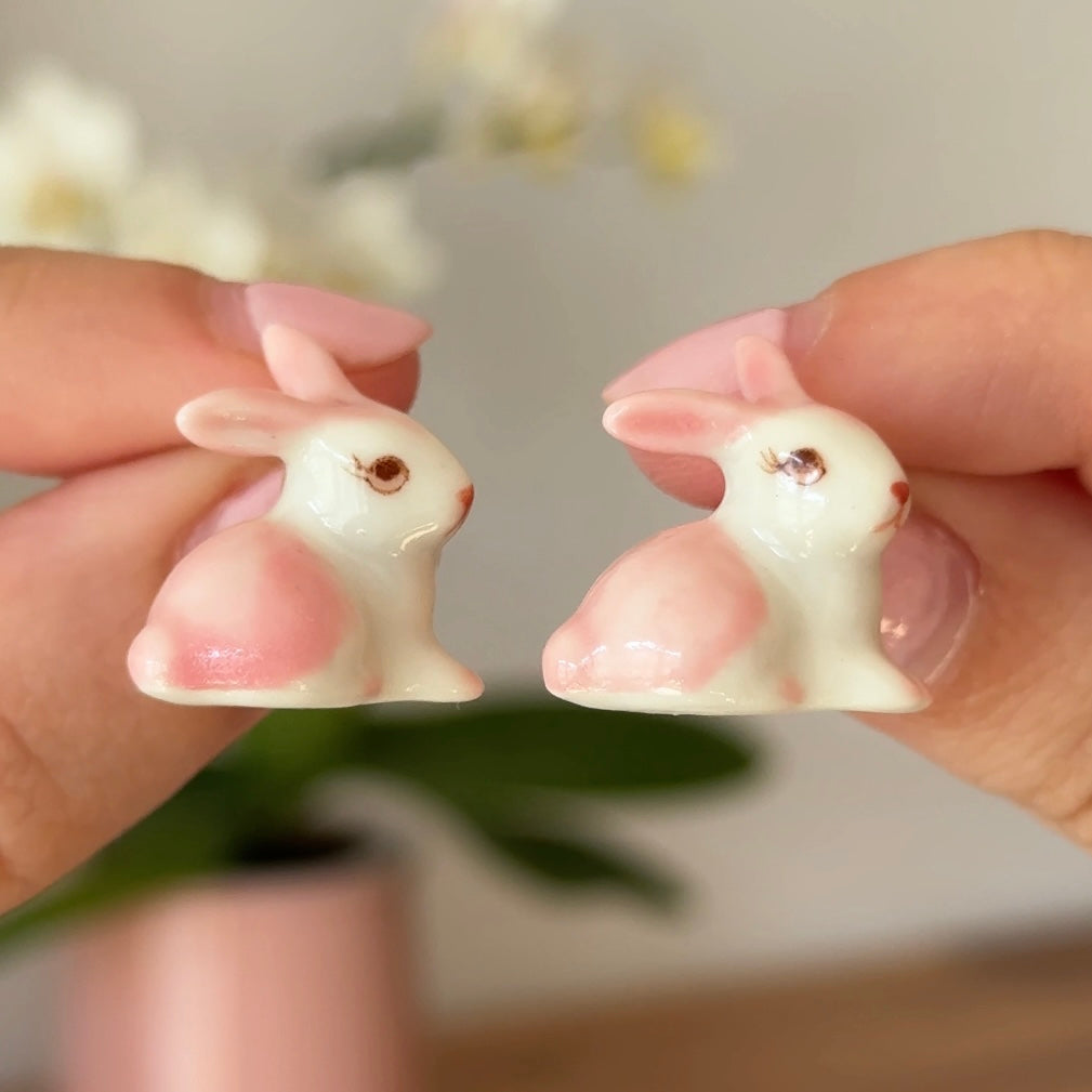 Blush Bun Earrings