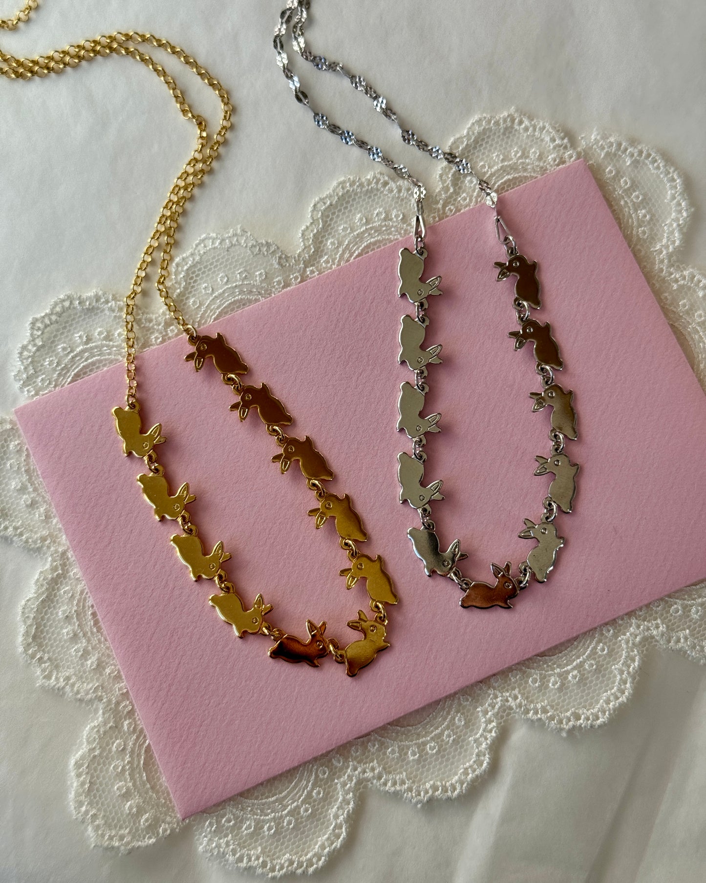 Counting Bunny Necklace