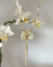 Load image into Gallery viewer, Orchid Jade Necklace
