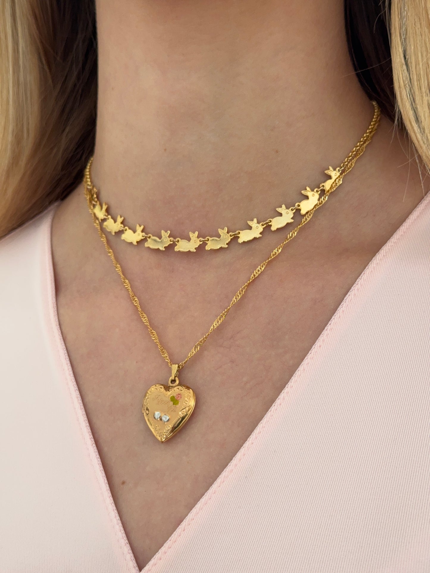 Counting Bunny Necklace