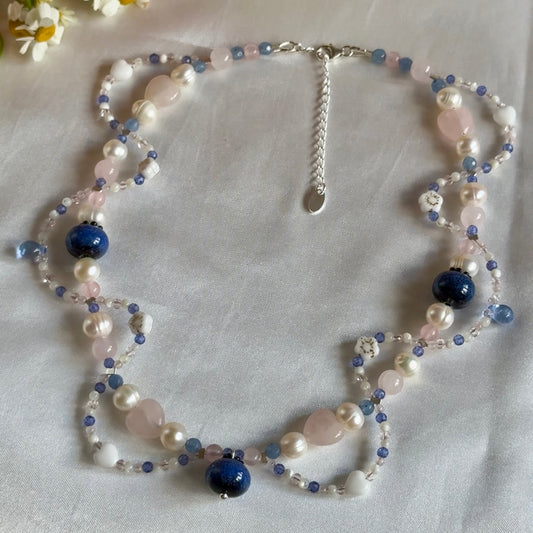 Blueberry Swirl Necklace