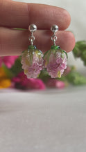 Load and play video in Gallery viewer, Strawberry Flower Earrings

